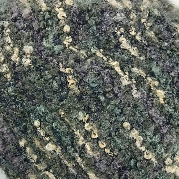 Coldwater Creek Bundle of Two Purple Olive Green Mottled Knit Brimmed Wool Hats - Picture 13 of 14